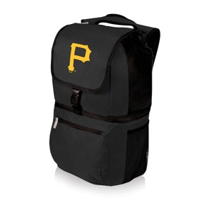 MLB Pittsburgh Pirates Zuma Backpack Cooler - Black - 1 of 3