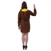 Girl's Brownie Uniform Adult Costume Small - image 3 of 4