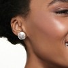 Ross-Simons Sterling Silver Dome Earrings - 2 of 4