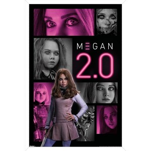 Trends International M3gan 2.0 - One Sheet Framed Wall Poster Prints - 1 of 4