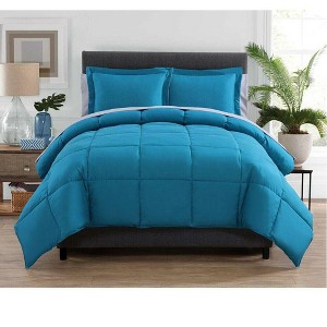 Kate Aurora Living Goose Down Alternative Bed in a Bag Complete Comforter Set - 1 of 4