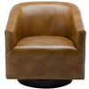 NicBex Accent Chair with Wood Base,Modern Swivel Chair for Bedroom,Reading Room,No Assembly Required - 2 of 4