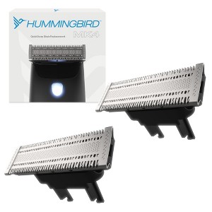 HUMMINGBIRD MK4 QuickSwap Replacement Blade – Genuine Replacement Blade for MK4 Electric Body Hair Trimmer for Men, Trim, Edge and Shave 2 Pack - 1 of 3