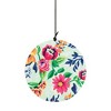 Dicksons Can Do All Things Through Christ Blue Floral 23 inch Aluminum Wind Chime Noisemaker - 2 of 2