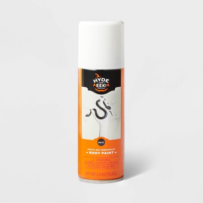 2.5oz White Spray-On Temporary Halloween Body Paint - Hyde & EEK! Boutique™