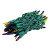 Novelty Lights RetroGlo LED Mini Lights Connectable 50 Light Green Wire 11 Feet Long - 4 of 4