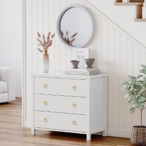 Modern Dresser 47.2" Wide - Extra Deep Storage, Freestanding Wooden Chest of Drawers - 1 of 4