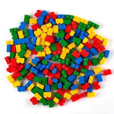 Large Classic Stackable Baseplates, Building Bricks For Towers, Gray, 4 Base Pla