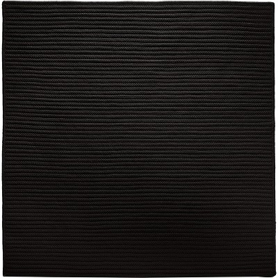 Colonial Mills Simply Home Solid Area Rug - Black 3' square