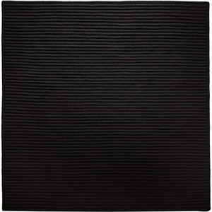 Colonial Mills Simply Home Solid Area Rug - Black 6' square - 1 of 4