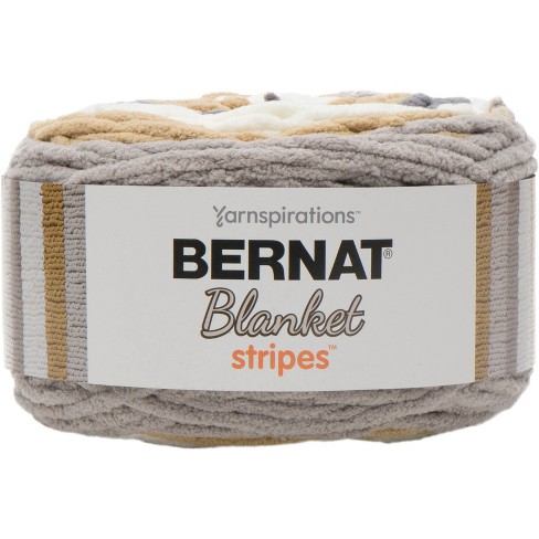 1 Skein Bernat Super Value Stripes Yarn Color Beachwood Stripes 5