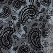 black paisley