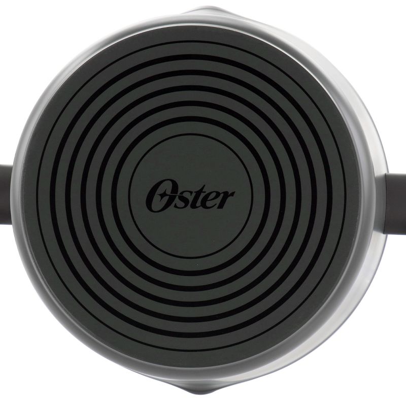 Oster Kingsway 5.5 Quart Aluminum Nonstick Dutch Oven in Black With Lid, 4 of 7