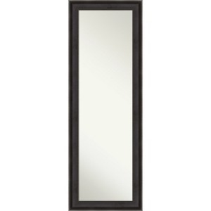 Amanti Art Allure Charcoal Non-Beveled Wood On the Door Mirror Full Length Mirror, Wall Mirror 52.5 in x 18.5 in - 1 of 4
