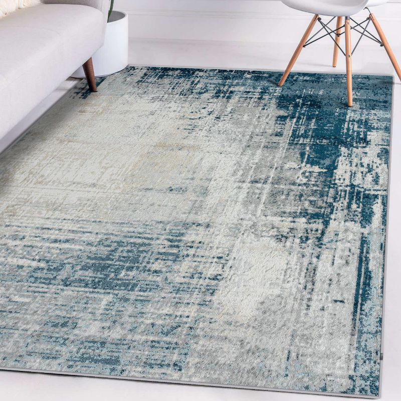 Luxe Weavers Modern Distressed Abstract Area Rug, 1 of 11