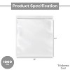 PSBM 1000 Pack  2" x 3" Clear Poly Plastic Re-closable Bags for Jewelry and Storage, 2 Mil - 3 of 4