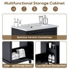 ChicFurnit 20 Inch Bathroom Vanity with Sink Freestanding Storage Cabinet with Ceramic Basin Soft Close Door for Bathroom, 14.5"*20"*33.3" - 4 of 4