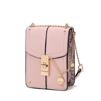 MKF Collection Iona Crossbody Vegan Leather Elegant & Functional Design Handbag Purse by Mia K