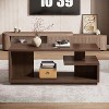 Tribesigns 47.24-inch 3-tier Coffee Table with Storage Shelf for Living Room - 4 of 4