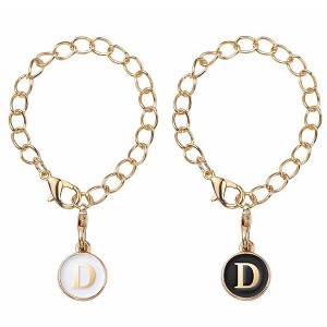 Swtroom Letter Charm Accessories Name ID Charms for Cup Handle 2Pcs - 1 of 4