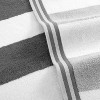 Aston and Arden Striped Reversible Oversized Thick Beach Towel (35x70 in., 600 GSM), Luxury Pool Towel, Extra Large Bath Towel - 4 of 4
