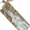 Northlight 12.5 White Church and Snowflakes with Metal Noel Wooden Christmas Wall Decoration - 3 of 3