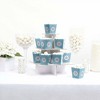 Big Dot of Happiness Winter Wonderland - Party Mini Favor Boxes - Snowflake Holiday Party and Winter Wedding Treat Candy Boxes - Set of 12 - 2 of 4