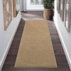 Washable Modern Solid Large Area Rugs for Bedroom Living Room, Soft Non Slip Textured Carpet for Home Office - 2 of 4