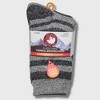 Canada Weather Gear Women's 2-Pack Fleece Lined Thermal Crew Socks - Cozy Winter Socks for Cold Weather with Brushed Interior, Maximum Warmth & Comfort, Size 4-10 - 3 of 4