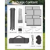 11x11ft Pop Up Gazebo Tent with Mosquito Netting, Outdoor Canopy Shelter Easy Setup, Water & UV Resistant - 2 of 4
