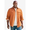 KingSize Men's Big & Tall Signature Solid Flannel Shirt - 3 of 4
