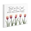 Stupell Industries Trust The Lord Tulips, 14" x 11" - 3 of 4