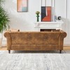 GDFStudio Eliot Mid Century Modern Upholstered Chesterfield ‌Sofa - 4 of 4