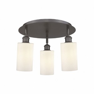 Clymer - 3 Light Flush Mount In Art Deco Style-9.38 Inches Tall and 15.63 Inches Wide - 1 of 1