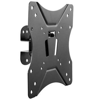 Monoprice Full-Motion Pivot TV Wall Mount Bracket For LED TVs 23in to 42in, Max Weight 55 lbs, VESA Patterns Up to 200x200, Fits Curved Screens