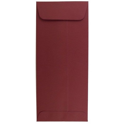 JAM Paper #10 Policy Business Envelopes 4.125 x 9.5 Dark Red 31511300