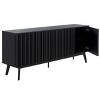 Helena Large 4 Door 4 Shelf Media Stand - MED9641 - Safavieh - 3 of 4