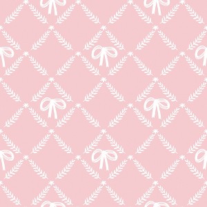 Veer Decor Heirloom Bow Trellis Peel and Stick Wallpaper - 1 of 4