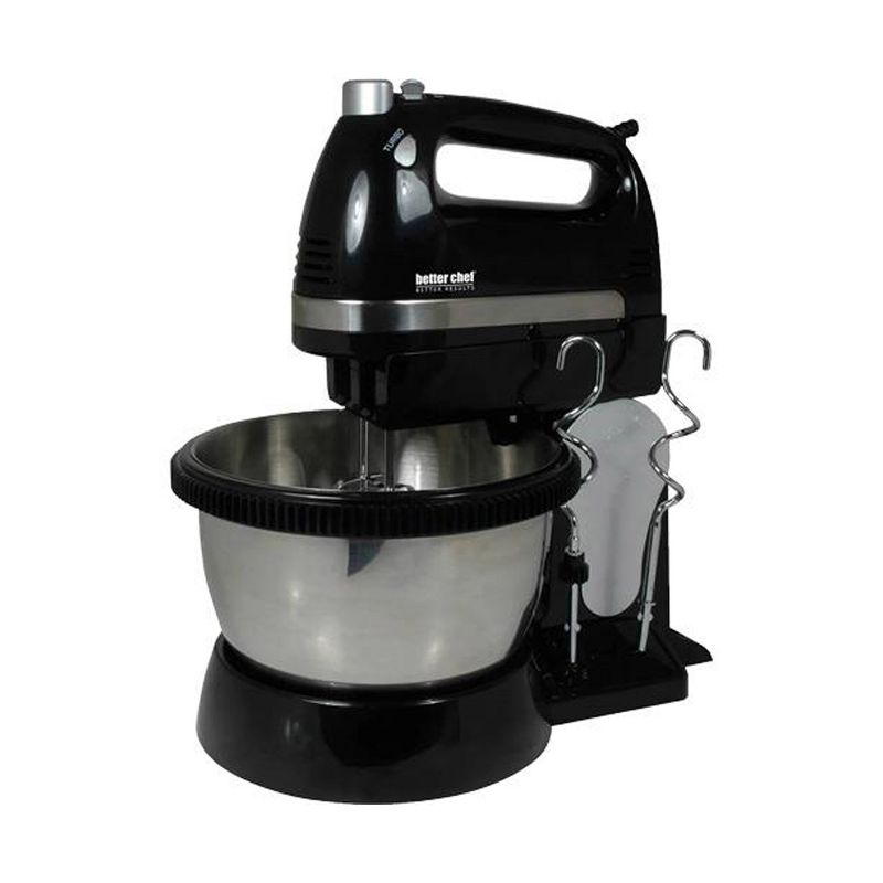 Better Chef 350-Watt Stand/Hand Mixer in Black, 3 of 5