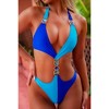 'Berry Blue' Cut-Out Swimsuit Berry Blue Large - 4 of 4