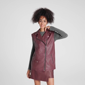 Women's Faux Leather Jacket - Wild Fable™ - 1 of 4