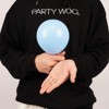 PartyWoo Balloons Baby Blue Light Pastel Sky Aqua 5 Inch 50 pcs - 2 of 4