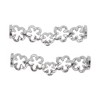 Unique Bargains Plum Blossom Candied Haws Shape Shoelace Charms 1 Pair - 4 of 4