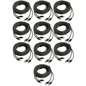 Wet Sounds 10 Case Pack of WW-RCA5M 2CH Wet Wire 5 Meter RCA Cable - 1 of 2