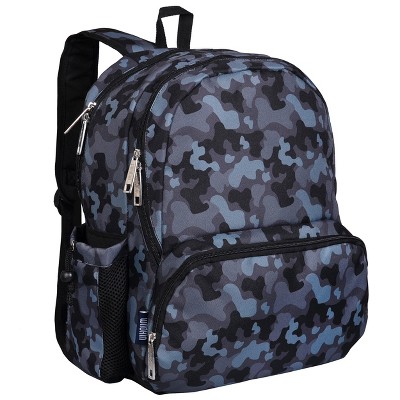 Wildkin 17-inch Kids School And Travel Backpack (black Camo) : Target