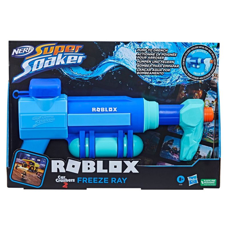 NERF Super Soaker Roblox Car Crushers 2: Freeze Ray Water Blaster, 2 of 5