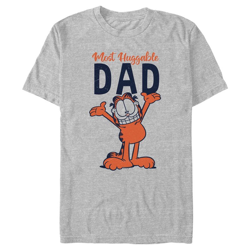 Men's Garfield Most Huggable Dad T-Shirt, 1 of 6