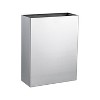 Alpine Stainless Steel Surface-Mounted Waste Receptacle 6.4 Gallon Silver (ALP491) - 2 of 4