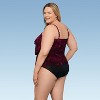 Aqua Green, Women's Triple Tier Tankini - 2 of 3