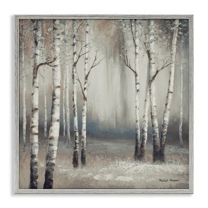 Stupell Industries Misty Birch Tree Forest Landscape, 24" x 24" - 1 of 4